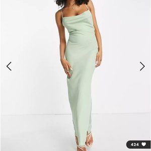 Asos Mint Green Bridesmaid Dress